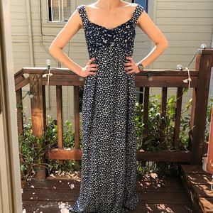 BCBG Nautical Maxi Dress